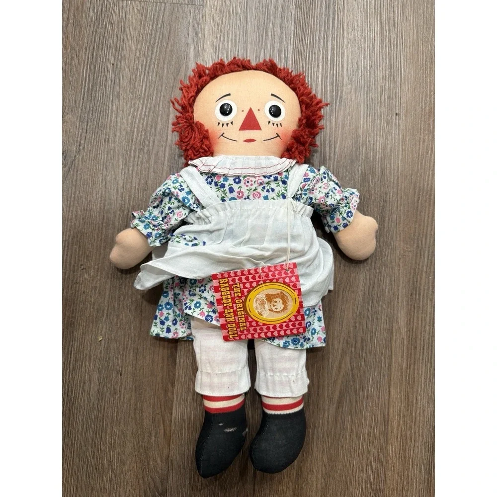 Vintage 70's Knickerbocker‎ Raggedy Ann Doll 15